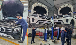 sửa chữa xe mercedes tại hà nội new